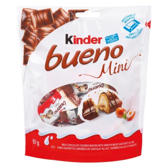 

NEW Kinder Bueno Mini Isi 16 pack READY STOK POUCH ISI 16