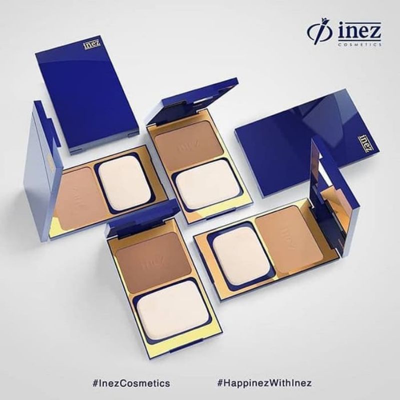 INEZ COLOR CONTOUR PLUS COMPACT POWDER/ BEDAK GLOWING