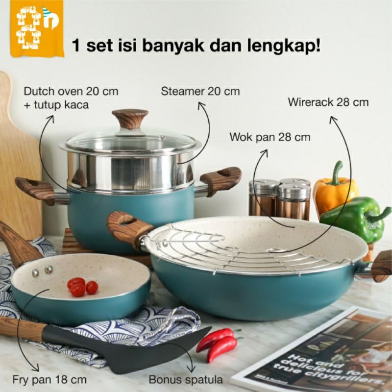 Panci Set Homecook Muse