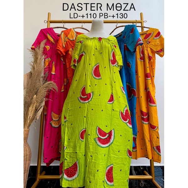 Daster Motif Semata Kaki Moza By Original Rayon Longdress Busana Muslimah