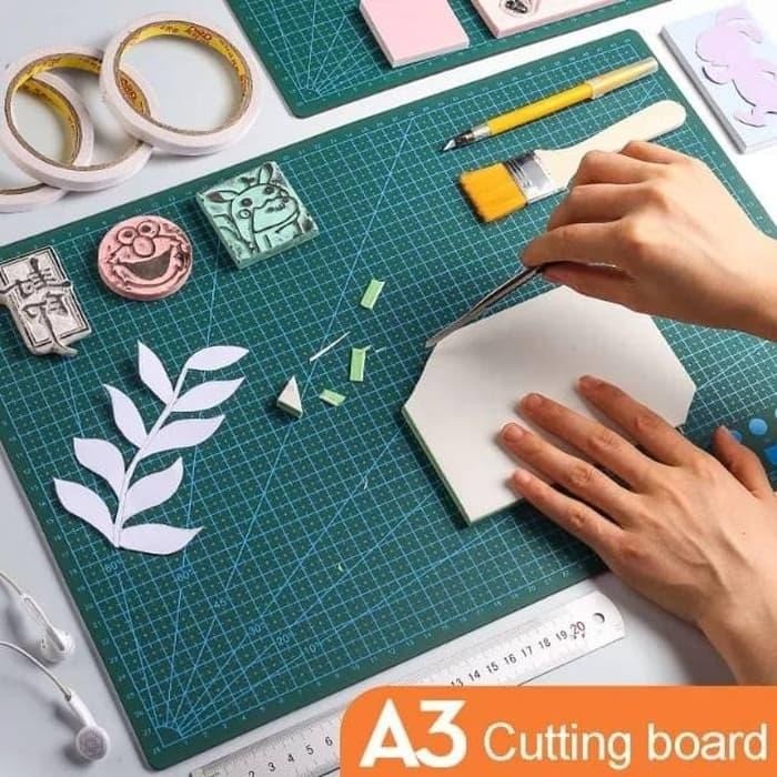 

Papan A3 Pu Leather Double Side Cutting Mat Board Cutter Pad Tool Dhw