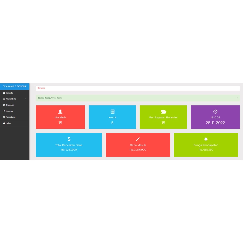 DVD Aplikasi Web Kredit PHP Native