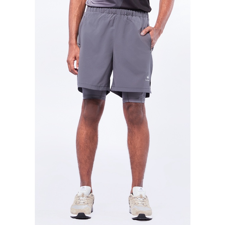 LE COQ SPORTIF Men's Inner Legging Shorts 25SPM10201TR122B Dark Grey