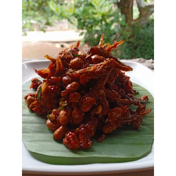 

sambel teri kacang tanah/100g