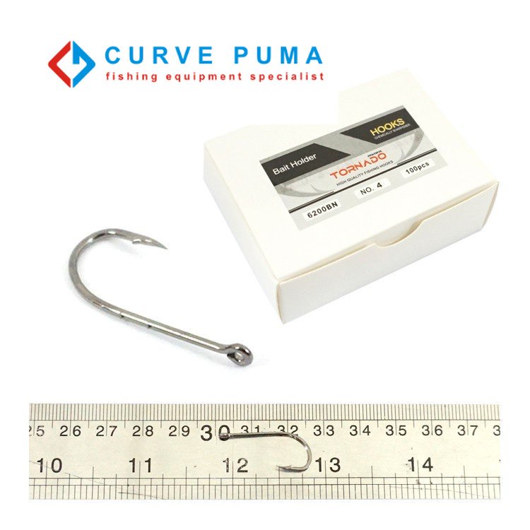 KAIL-HOOK TORNADO 6200BN LEHER PANJANG ISI 100PCS | BY C.O.F