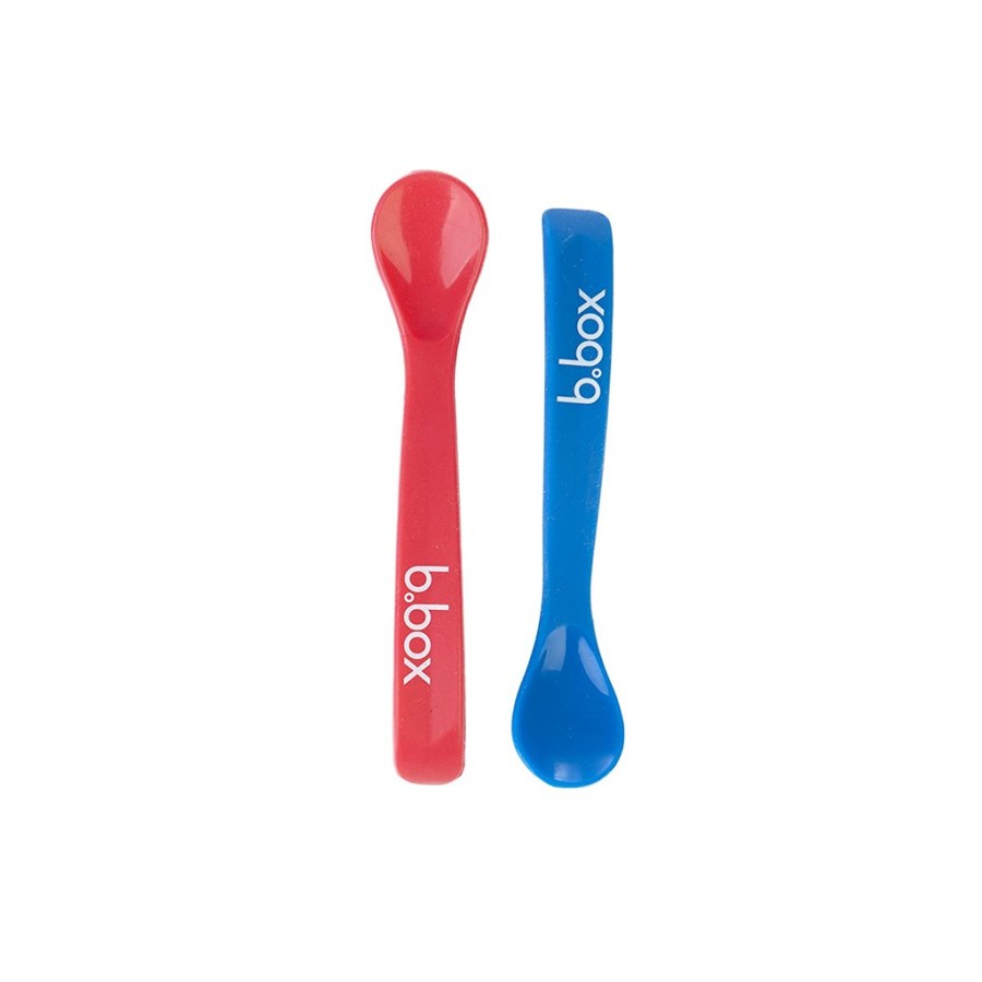 Bbox Flexible Silicone Spoons / Sendok Makan Anak Bayi