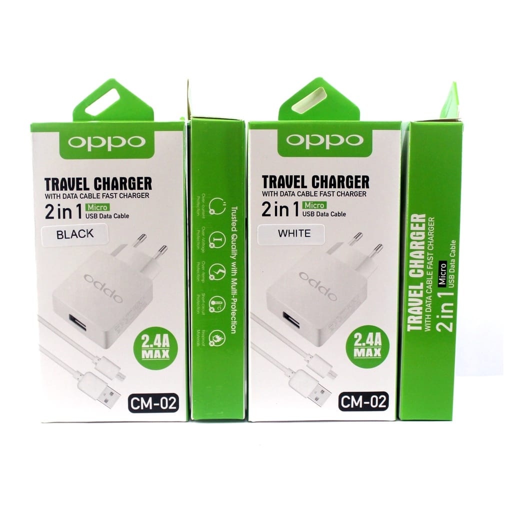 (COD)CASAN TRAVEL CHARGER TC 2.4A MAX CM-02 FAST CHARGER MICRO OPPO sama VIVO