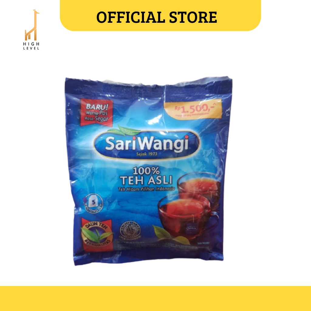 

Teh Kantong Sariwangi Teh Celup Sachet isi 5 Kantong