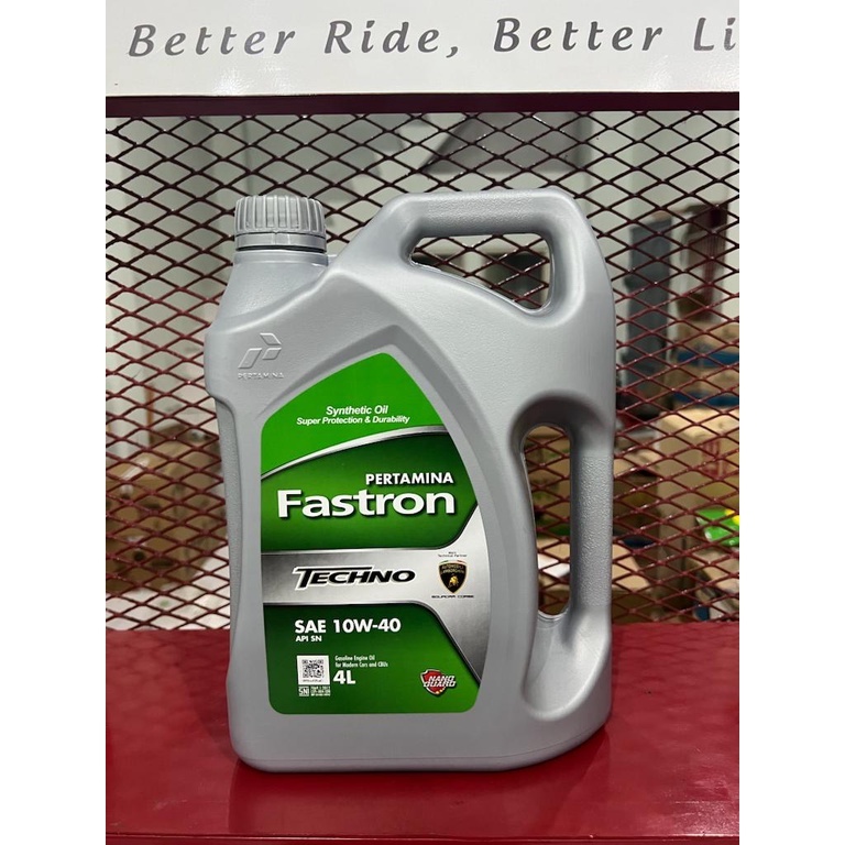Oli Pertamina Fastron Techno 10W-40 4Liter