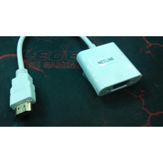 CONVERTER HDMI TO VGA NETLINE