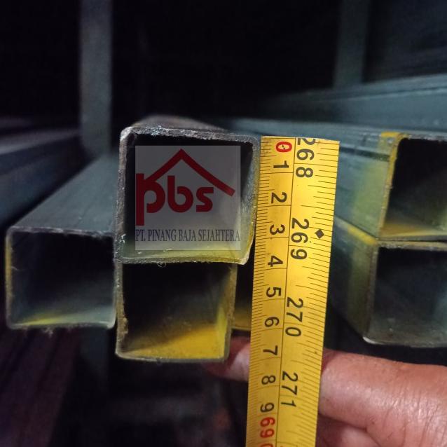 Hollow Besi / Holo HITAM 40x40 BC (35x35) (1mm 1.2mm 1.4mm 1.6mm 1.8) - 1.0 mm