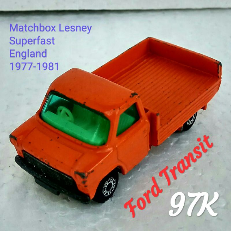 Matchbox Lesney England Superfast Ford Transit Loose