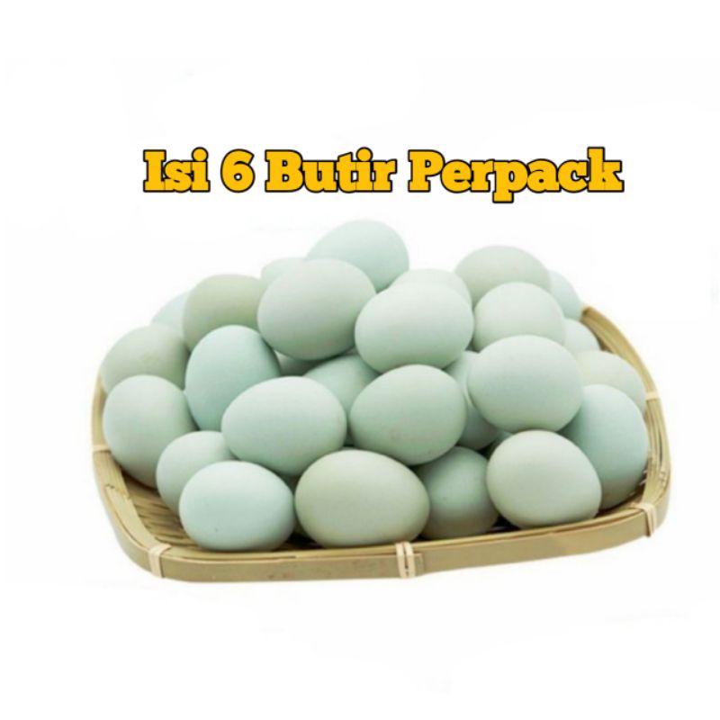 

Telur Bebek Mentah | Isi 6pcs / 6Butir Perpack