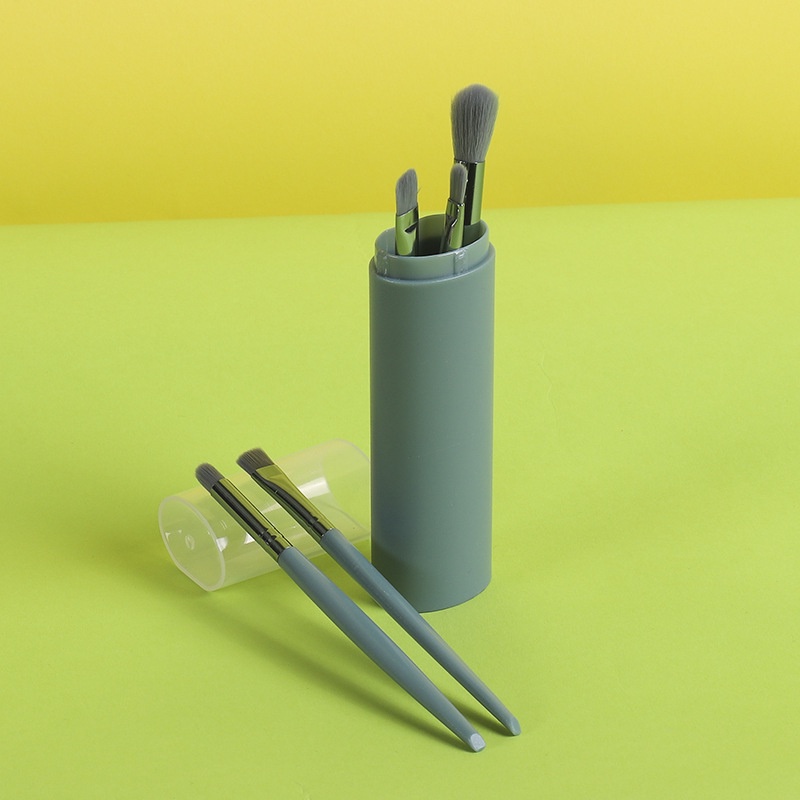 5pcs / Set Brush Eyeshadow / Bedak Tabur / Foundation Multifungsi Portable Untuk Makeup / Kosmetik Wanita