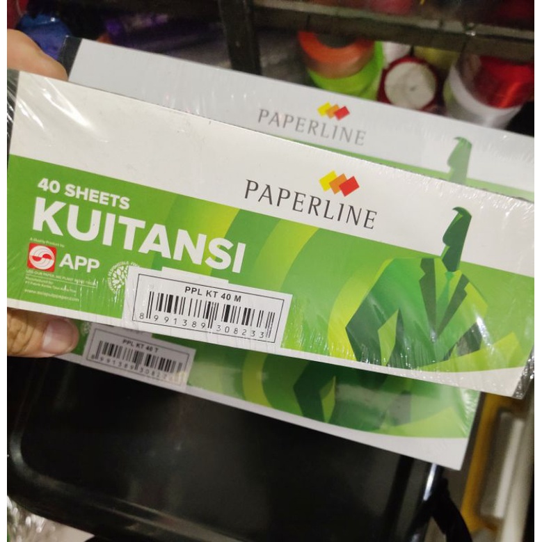 

Buku Kwitansi Paperline kecil (1 pak isi 10 pcs)