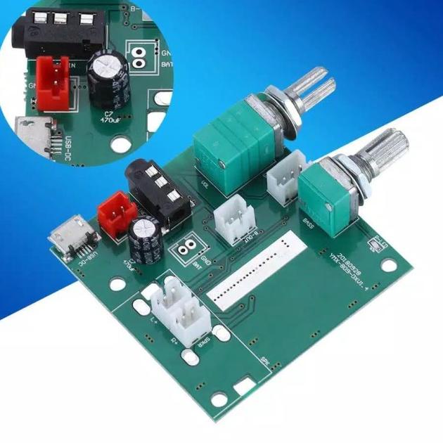 kit 2.1 amplifier 20w bluetooth 5v
