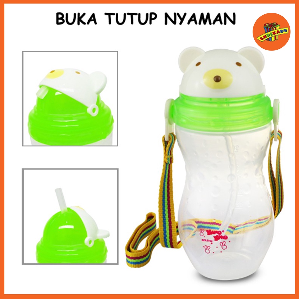 YOUNG YOUNG Botol Minum Bayi 400ml Non Spill Water Bottle