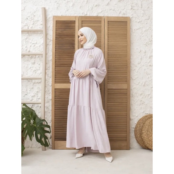 Wearing Klamby - Sabrina Dress Lilac