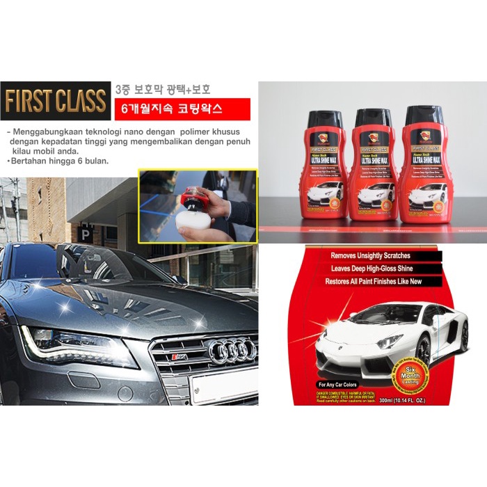 Nanotech Ultra Shine Wax- Bullsone. Tahan 6bulan.