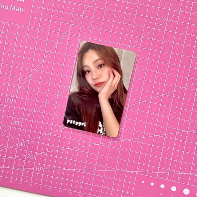 PHOTOCARD YEJI ITZY KTOWN CHECKMATE