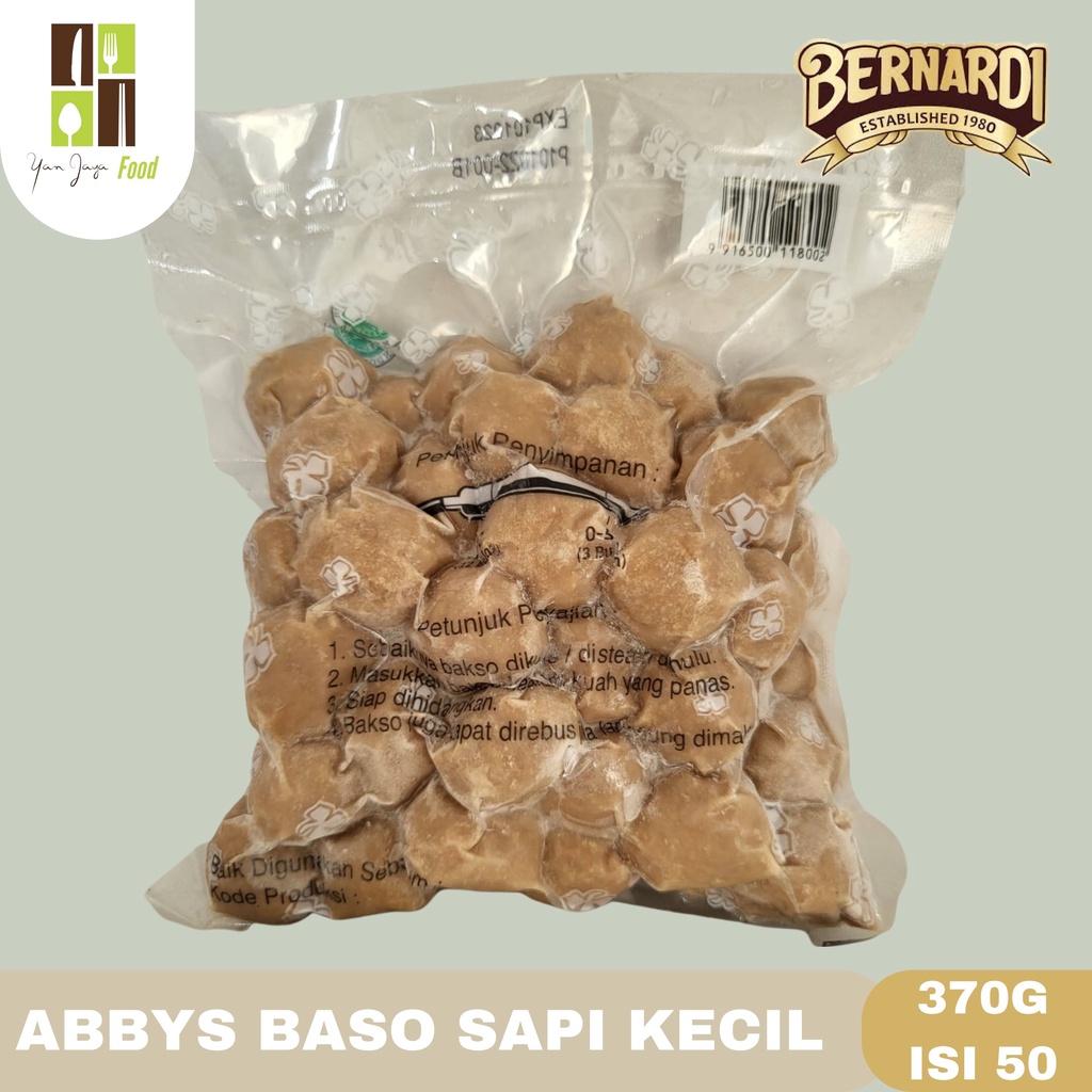 Abbys Bakso Sapi Kecil 370g isi 50