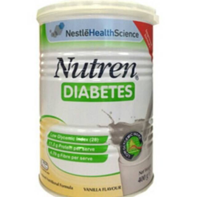 Nutren Diabetes 400 gr Susu dengan Serat padat Gizi