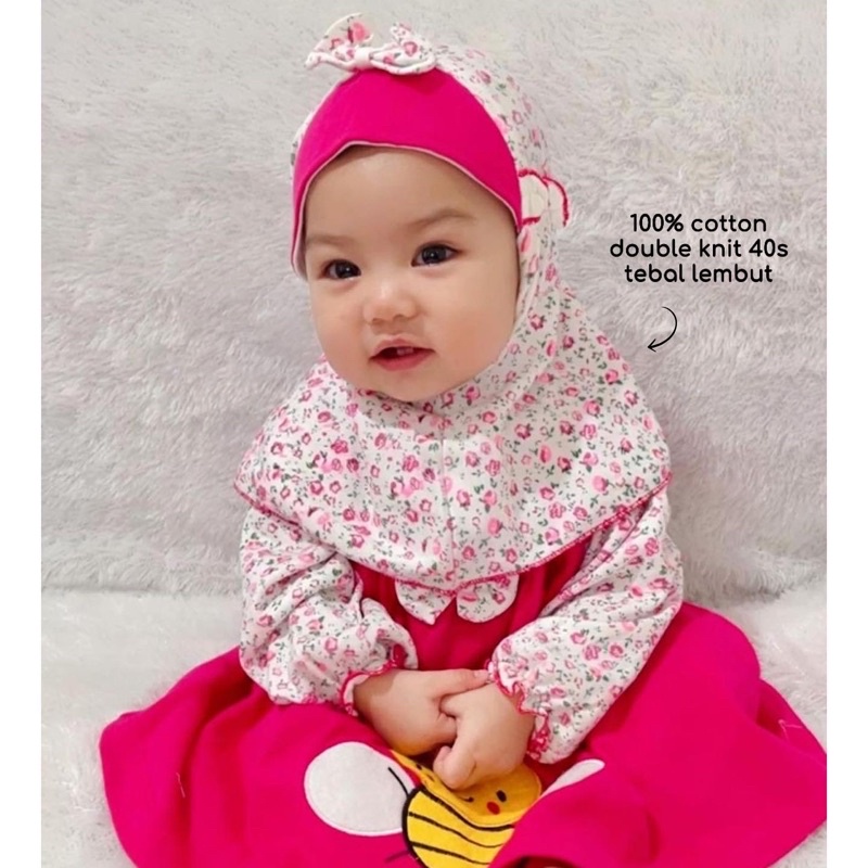 Gamis 100% cotton SWEETY OWL / CUTE BEE Setelan Gamis Baju Muslim Hijab Lucu Fashion Anak Bayi Perempuan Cewek Terlaris Terbaru