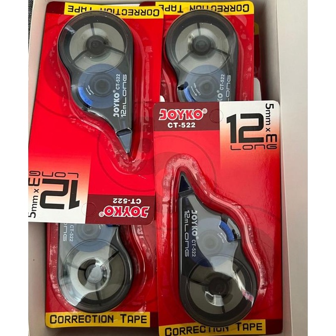 

TERMURAH correction roll joyko CT-522 / joyko CT-522 / joyko 12 PCS ( 1 BOX ) /ALAT TULIS AESTHETIC/ALAT TULIS SEKOLAH/ALAT TULIS SET/ALAT TULIS LENGKAP/ALAT TULIS ANAK/ALAT TULIS LUCU