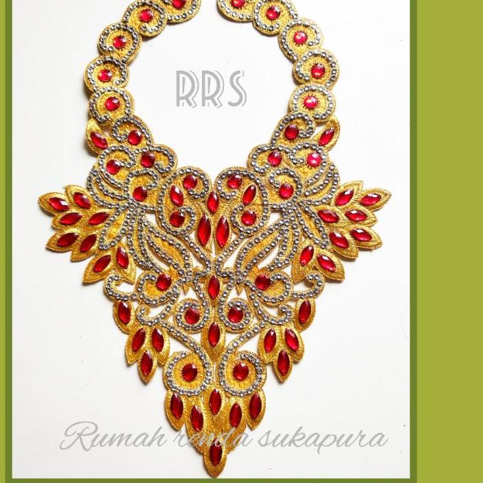 HOT PRODUCT bordir coker murah / renda coker payet / bordir coker anak ❀ 866