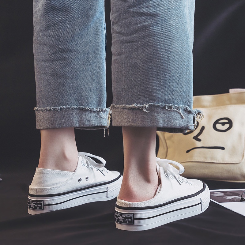 [SEPATU.IMPORT88] Sepatu Wanita Sneakers Tali Kanvas Model Terbaru Trendy dan Elegan 620