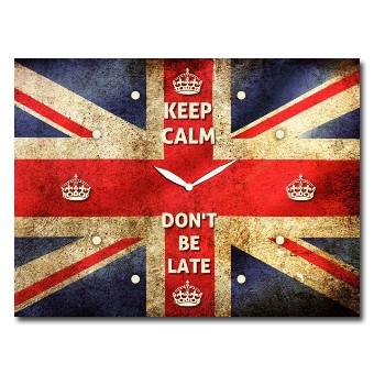 Hiasan Jam Dinding bendera inggris