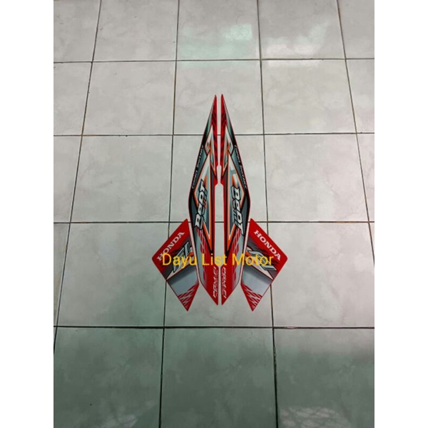 Striping beat fi 2014 merah