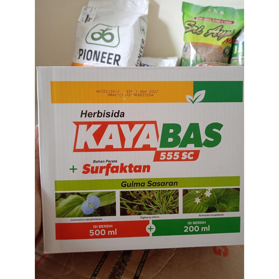 HERBISIDA KAYABAS 555SC|HERBISIDA PEMBASMI RUMPUT SELEKTIF TANAMAN JAGUNG