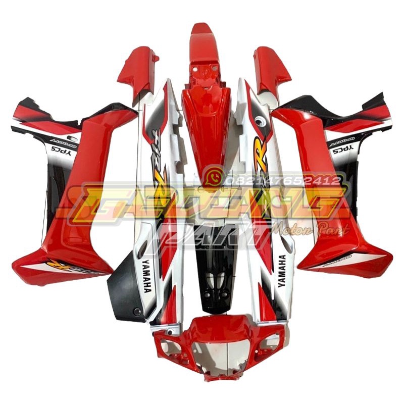 cover body halus full set fullset yamaha fiz r sporty 2001