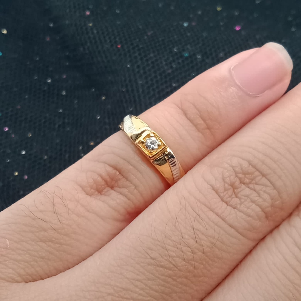 Cincin anak emas 17K - 1.45 gr kadar 750 - 3869