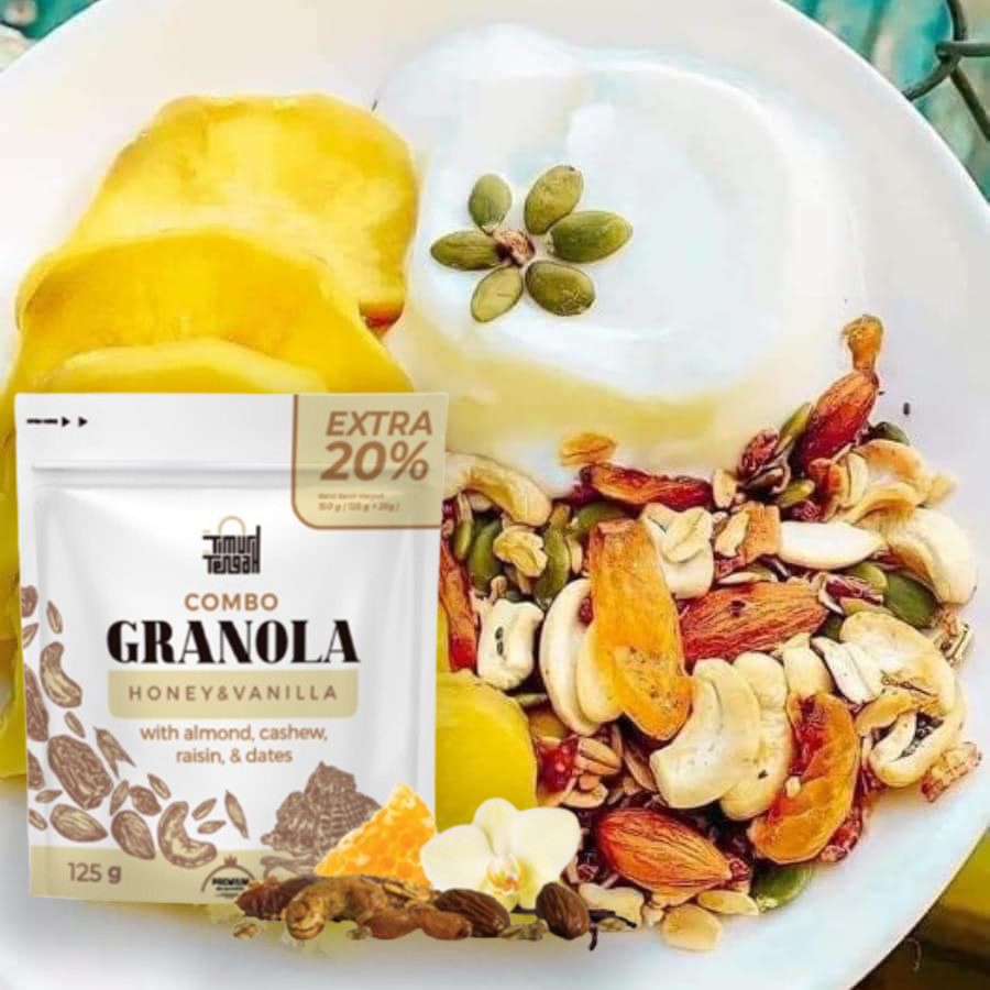 Jual PREMIUM DIET CEREAL Granola Vanilla Timur Tengah Sereal Makanan
