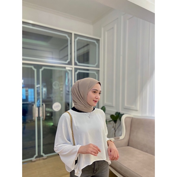 Famela Batwing Blouse - Atasan Wanita - Baju Lengan Panjang