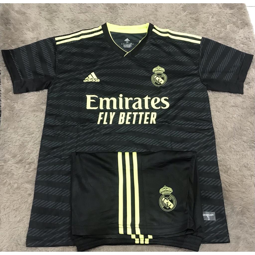 Jersey bola madrid 3rd 2022 - 2023 grade ori import