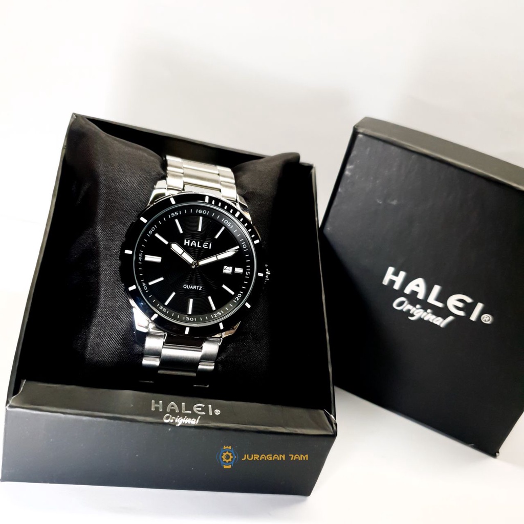 Jam Tangan Formal Pria Halei 8033
