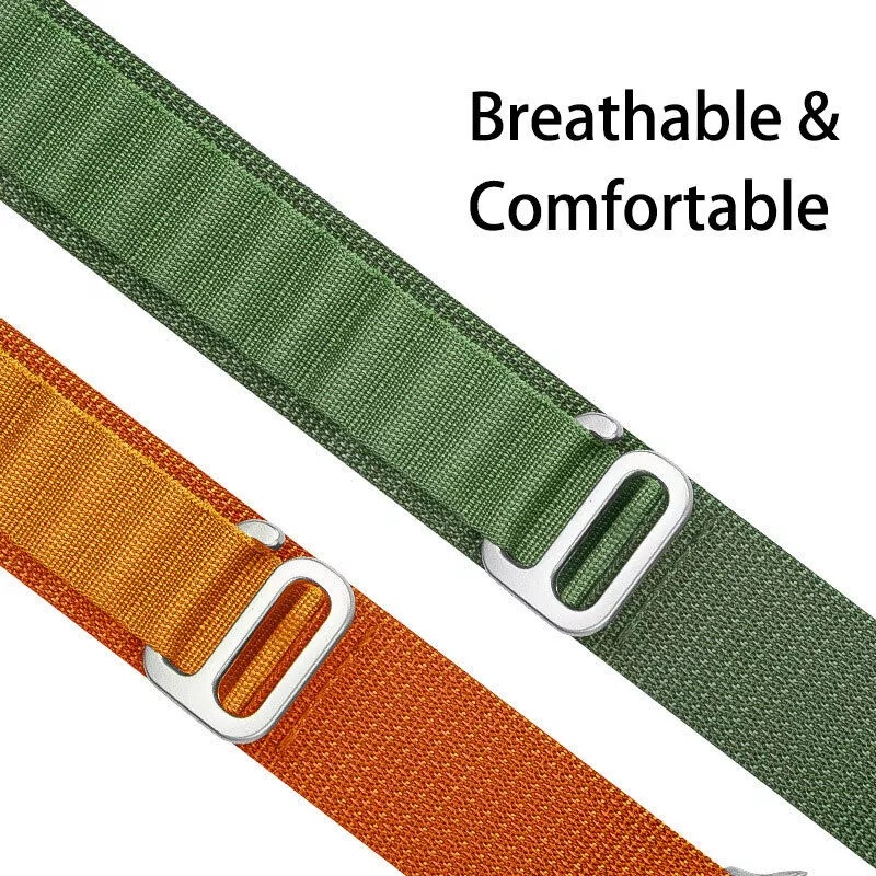 ALPINE Loop Nylon Tali Jam 20mm Strap Tali Samsung Galaxy Watch 4 5 pro ACTIVE 1 2 40MM 44MM