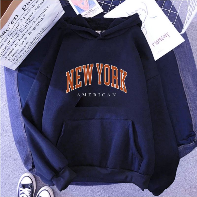 Hoodie Jumper New York American