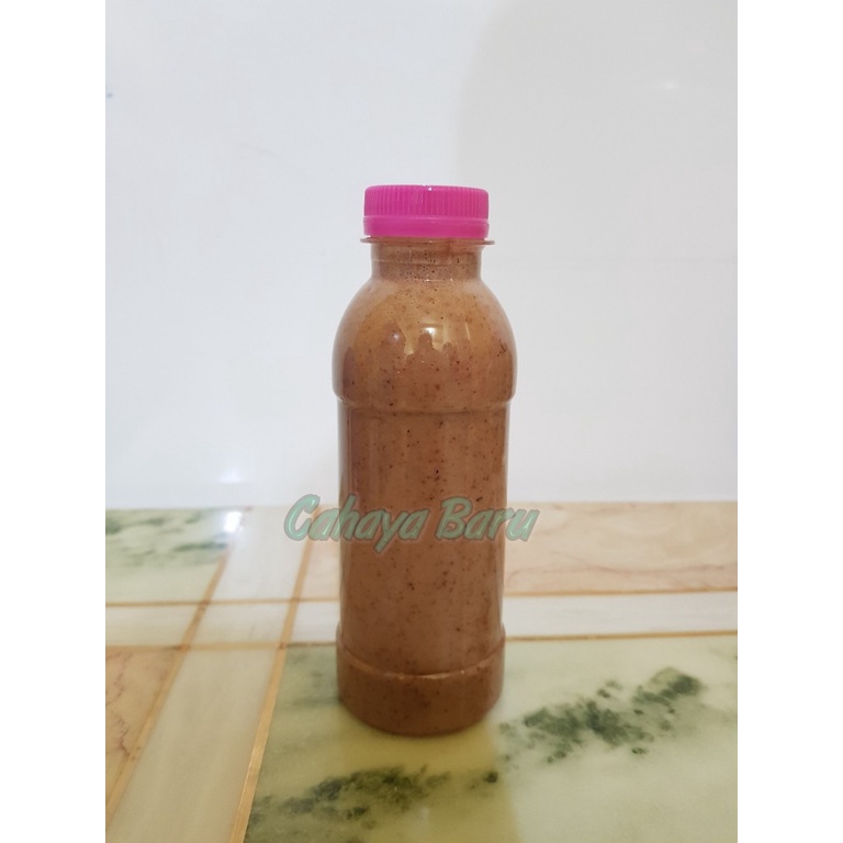 

SAMBAL BUMBU KACANG OTAK OTAK HOMEMADE PER BOTOL 250 ML