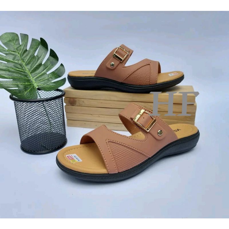 SANDAL WANITA SENDAL WEDGES SANDAL SELOP WANITA TERBARU