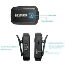 Saramonic Blink 500 B2 Microphone Wireless Dual-channel Omni Lavalier