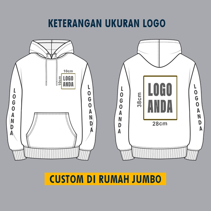 SWEATER HOODIE RAGLAN CUSTOM OVERSIZE ( M - 6XL )