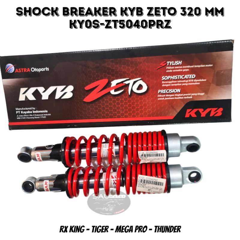 Saumotor Shock Breaker Kayaba Zeto Zt5040 Rx King Mega Pro 320 Mm Original Kyb