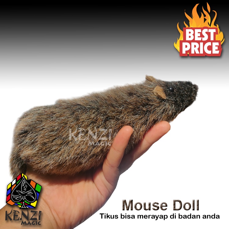 Mouse Doll Magic Alat Sulap Tikus Bergerak Mainan Sulap