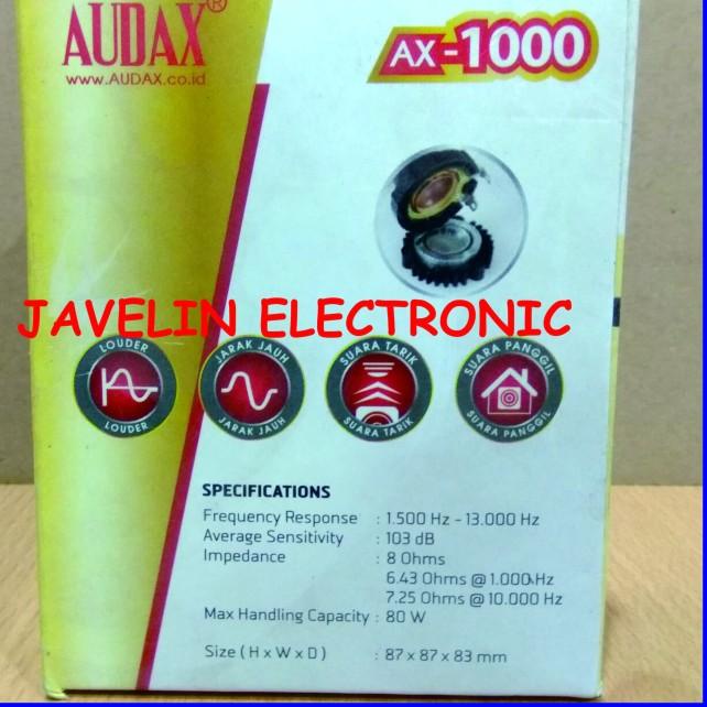Tweeter AUDAX AX 1000 Neodymium Magnet / Neodium Ax1000