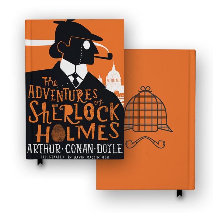 

Buku Catatan Notebook Adventure Of Sherlock Holmes Diary Hardcover Agenda Jurnal A5 A6