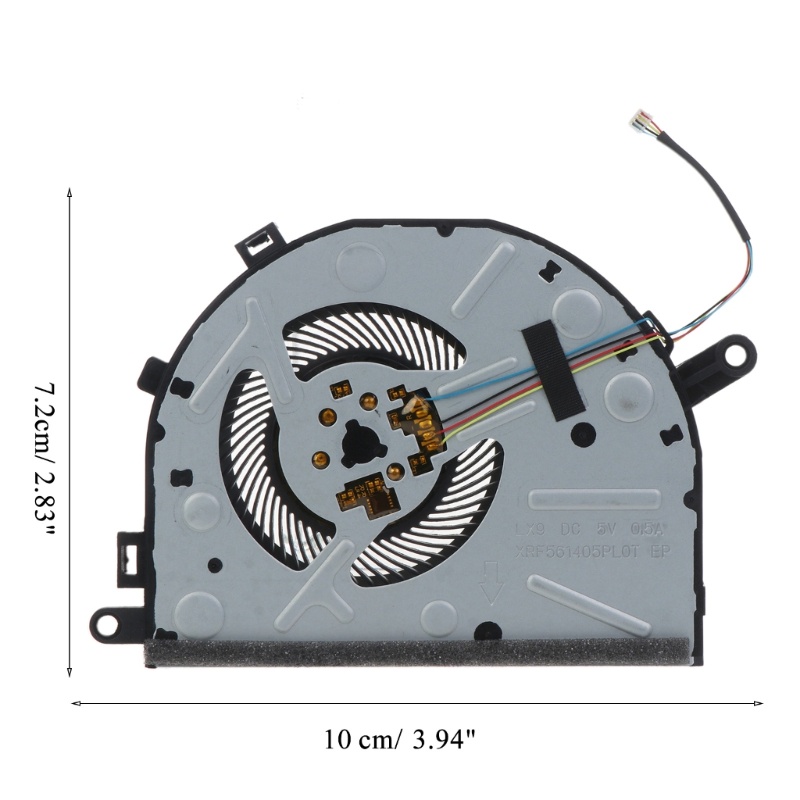 Btsg Kipas Kartu Grafis Laptop CPU Cooling Fan Radiator Untuk Notebook Lenovo 330S-15